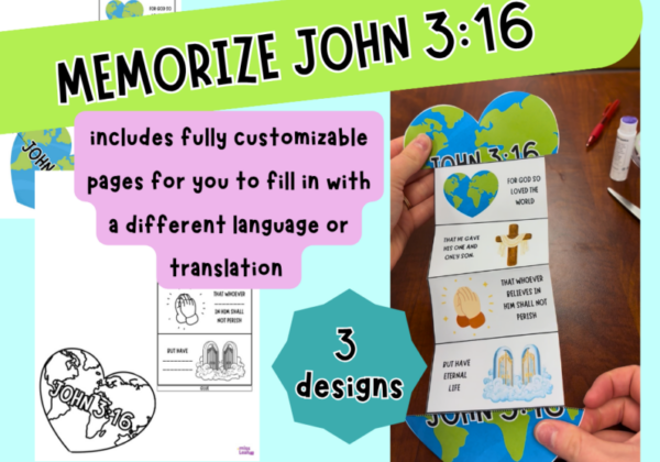 John 3:16 Craft