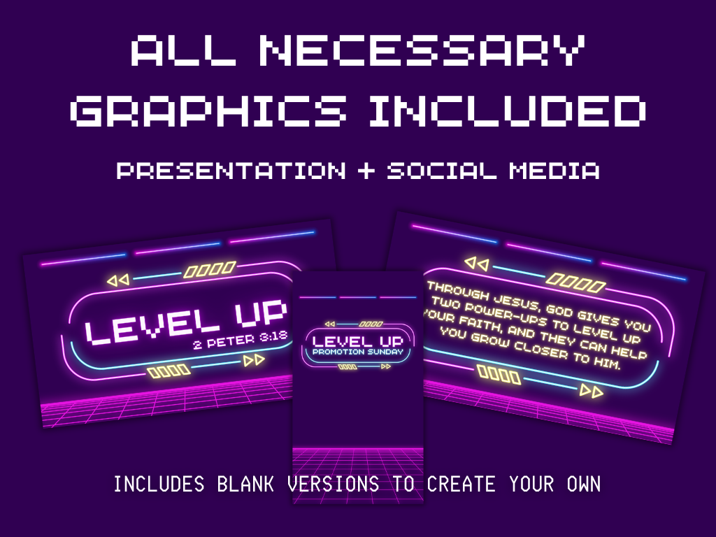 level up promotion sunday video game lesson 43