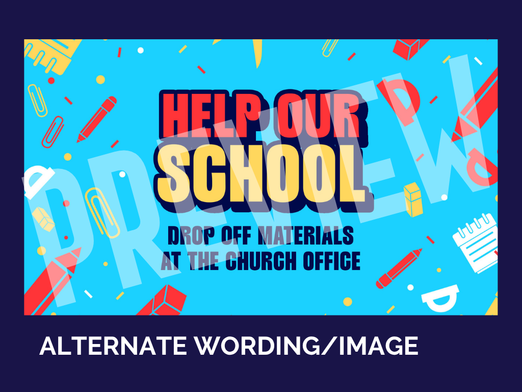 Back To School Supply Drive 3