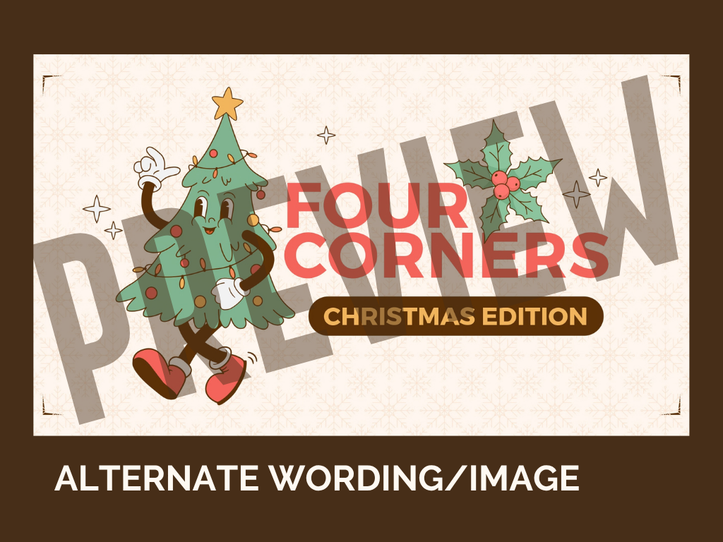 Four Corners Christmas Edition Video-Led Game 3
