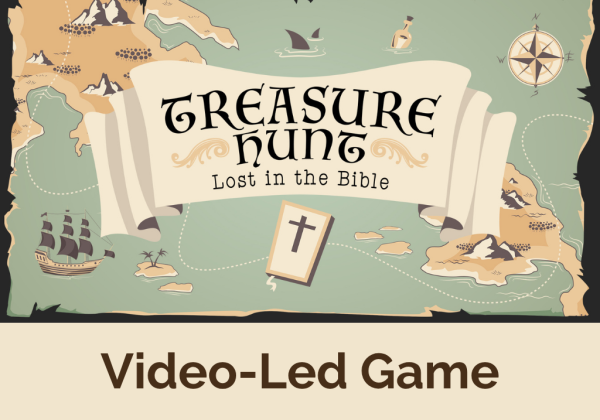 Treasure Hunt: Lost in the Bible Video-Led Game