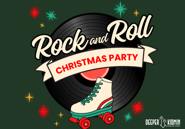 Rock-and-Roll Christmas Party Family Event