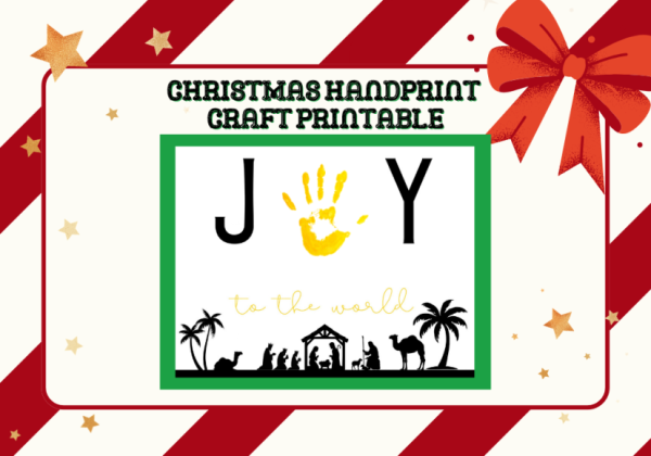 Joy to the World Handprint Craft